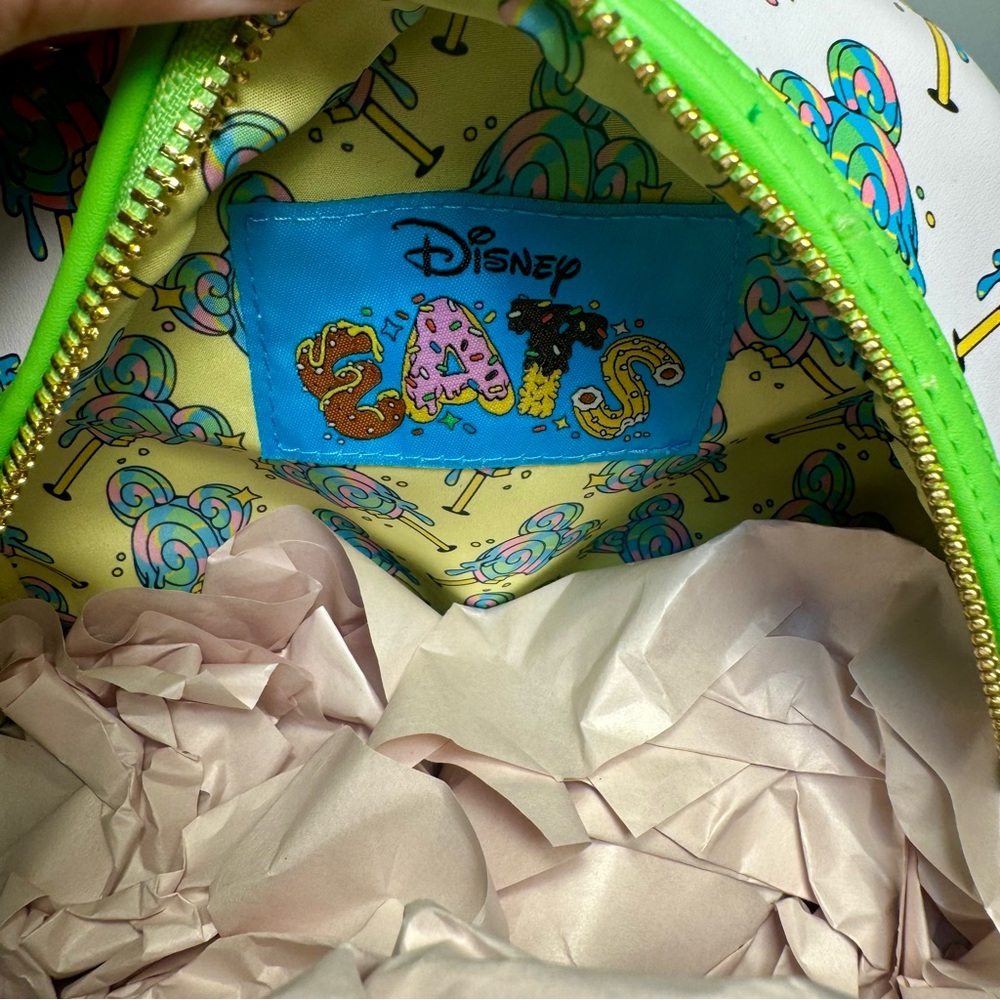NWT. Loungefly Disney Mickey Mouse Lollipop Loungefly Mini Backpack Disney Eats. - Picture 11 of 11